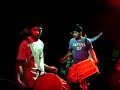 Charn nd Gopi playin da dhol at unity...
