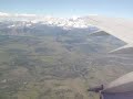 Despegue desde el aeropuerto de Balmaceda en primavera Despegue desde el aeropuerto de Balmaceda en primavera