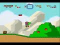 Super Mario World: Playing in Title Screen
