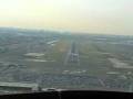 Landing Newark Airport Cockpit View Runway 22L EWR
