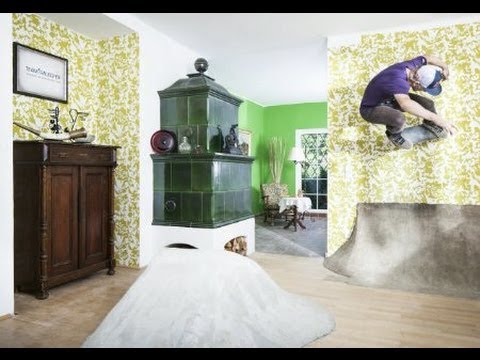 House Built into Skatepark Thumbnail of Video