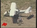 Raw Video: McCain Security Plane Crash Lands