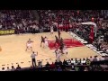 LeBron James Back-to-Back Dunks vs. Chicago 2/24/2011