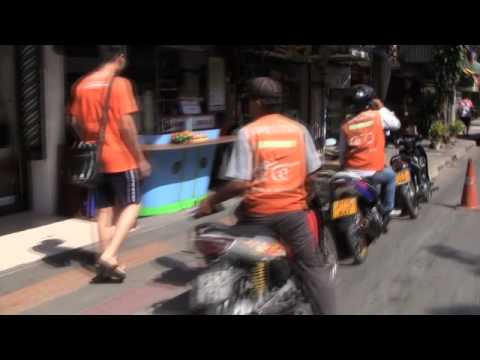 Bangkok Motorcycle Taxis