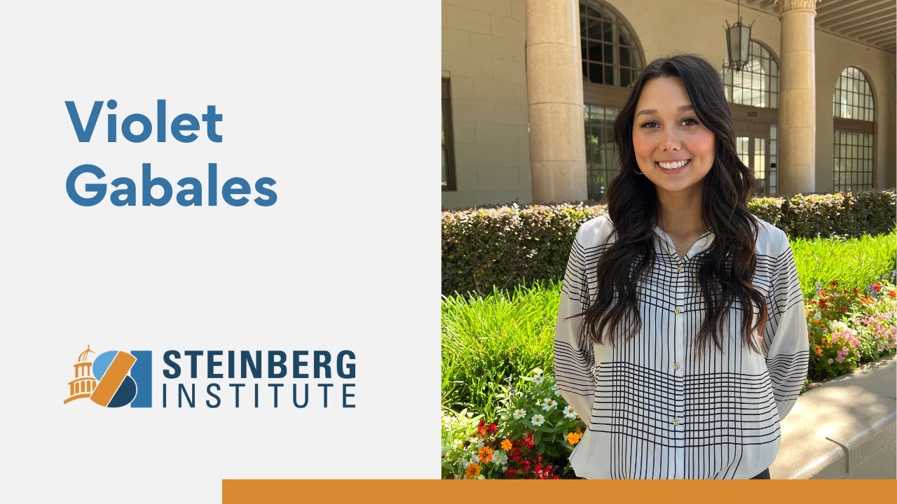 Meet Steinberg Institute intern Violet Gabales