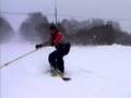 Snowboarder-catches-