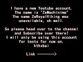 New Youtube Account (Please Subscribe!) New Youtube Account (Please Subscribe!)
