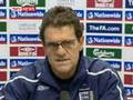 England manager Fabio Capello English press conference