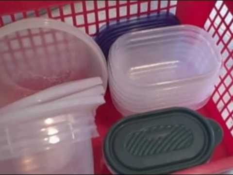 how to organize tupperware