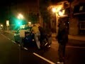 Usoz empujando el coche