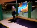 deux trampoline en face