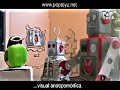 Brand entertainment action in order to show vintage robot catalogue by Poptoyz and FNAC.