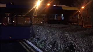 Bus with no passengers or driver ends up in bush in Square Shopping Centre