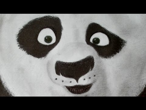 how to draw kung fu panda step by step