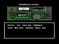 ending for metal gear on nes