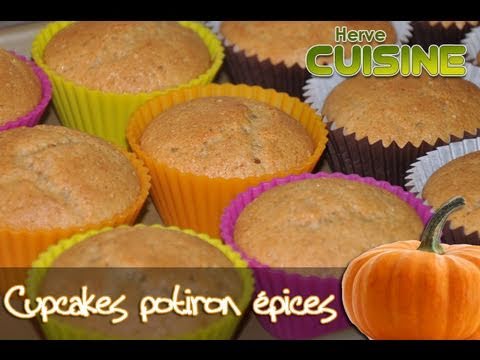 Recette d'Halloween : Cupcakes � la courge et aux �pices
