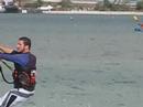 Water Kite Surfing, Jumping \"Its a Beautiful Day\" Clearwater created by Leiza Halsey Water Kite Surfing, Jumping \"Its a Beautiful Day\" Clearwater created by Leiza Halsey