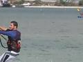 Water Kite Surfing, Jumping Its a Beautiful Day Clearwater created by Leiza Halsey
