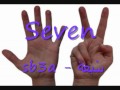 Count from 1 to 10 in Darija, Moroccan Arabic