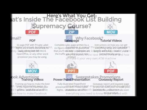 Facebook List Building Supremacy