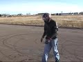 Dumshit doing a 12 O Clock