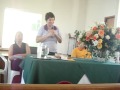 VILMA CARRIJO na reunião de circulo PRESIDENTE- FEDERAÇÃO 2012 PTMN