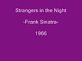 YouTube - Strangers in the Night - FRANK SINATRA