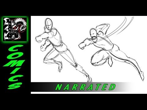 how to draw dynamic poses