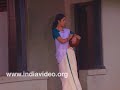 Woman, mundu, thorth, blouse, traditional, costume, Malayalee, Kerala, India