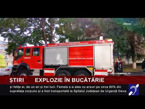 Explozie în bucătărie, la Deva