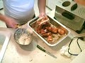 The \"StriperDog\" w/Deep-Fried Striped Bass Fingers