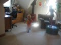 Frannie Going Crazy To The Barney Song