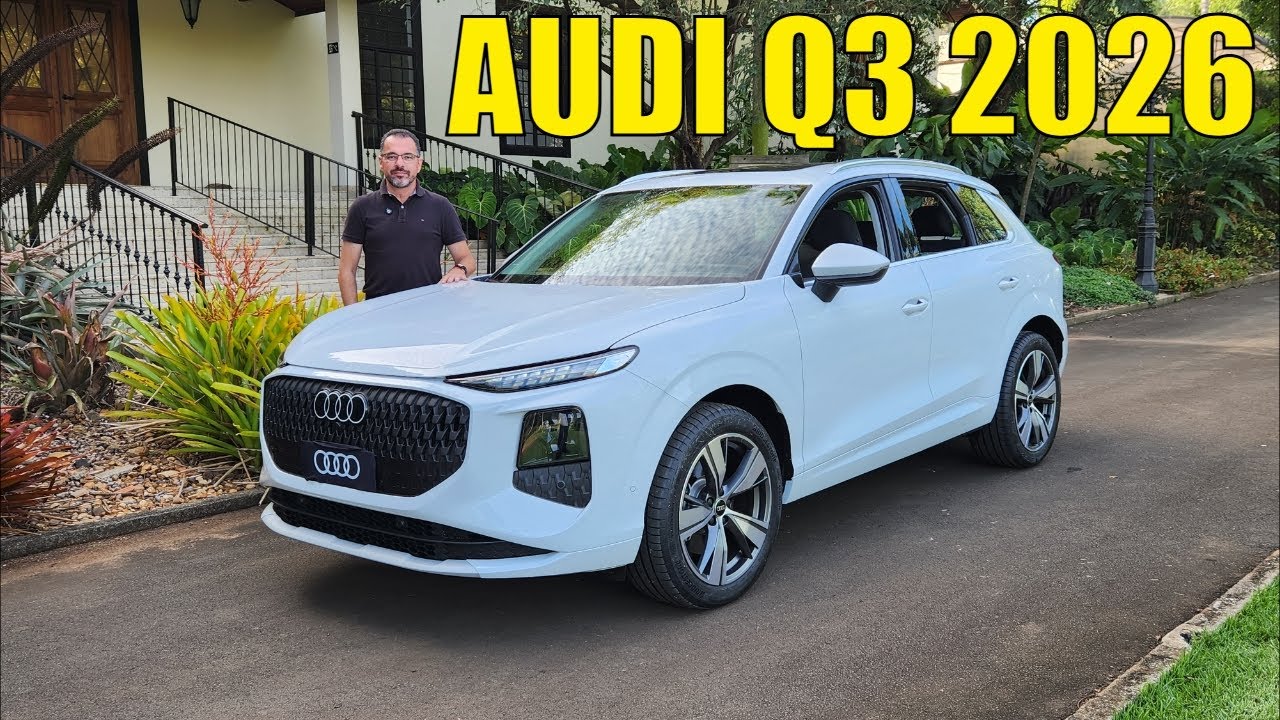 Novo Audi Q3 2026 - Nova geração ficou muito melhor