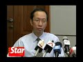 Gerakan Acting President Tan Sri Dr Koh Tsu Koon meets Chief