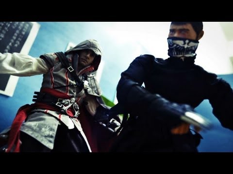 Assassin Creed Stop Motion - Assassin VS Ninja
