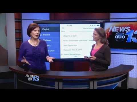 ABC News App Chat with Francie Black: Capti Narrator, text to speech app