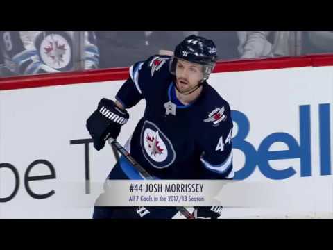 All 7 Josh Morrissey Goals in the 2017/18 Season + Playoffs