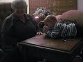 grandma giving talon coffee