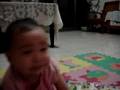 Baby Violet making crazy frog like sound