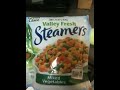 Vegetables catch fire