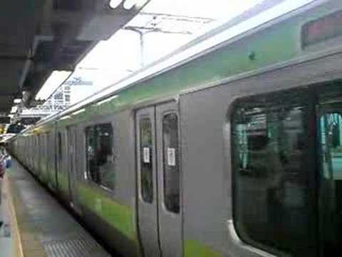 山手線 到着～発車～到着