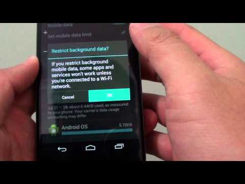how to enable background data on nexus s