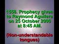 Prophecy 1558 Paris will fall - Aguilera
