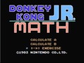 jay the classic gamer reviews donkey kong jr. math for the nes with tips and secrets.