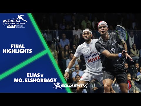 Elias v Mo. ElShorbagy - Necker Mauritius Open 2022 - Men's Final Highlights