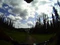 Titty cam of Insanity 1 to Arm Pump at Sun Peaks. Steep, tight stuff into super fast open stuff. Some parts were nearly unrideable, hence me stopping a couple of times. Unfortunately the camera doesn't really show the steepness of Insanity 1.