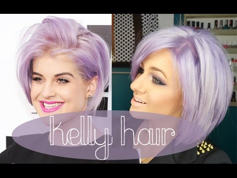 how to get kelly osbourne purple hair