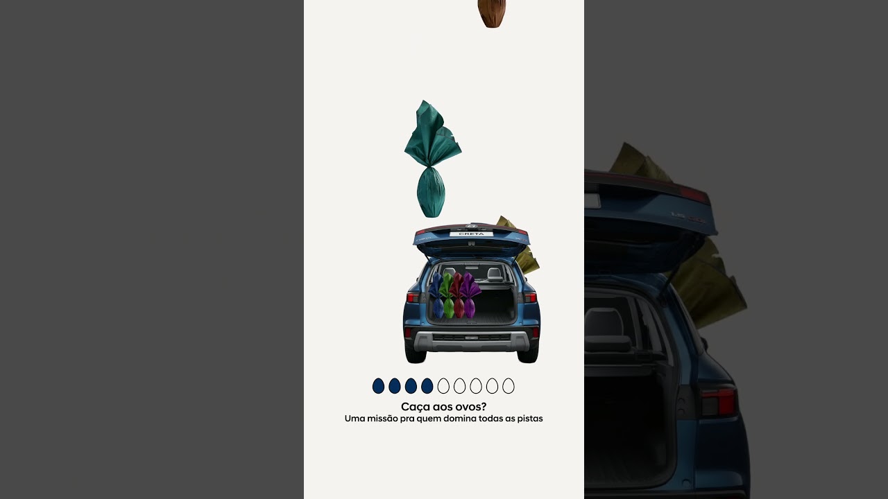 Caça aos ovos? Uma missão pra quem domina todas as pistas