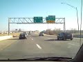 Driving Through Oklahoma City, Oklahoma on I-44