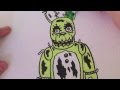 Five Nights at Freddy's Speed draw: Springtrap!
